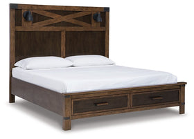 Wyattfield King Bed with Storage