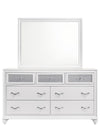 Barzini Rectangle Dresser Mirror White