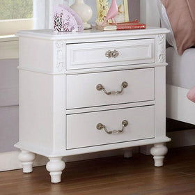 BELVA Night Stand w/ USB Outlet