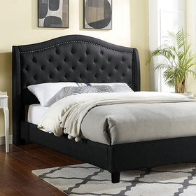 CARLY Cal.King Bed, Black