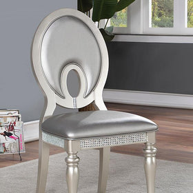 CATHALINA Side Chair (2/CTN), Silver