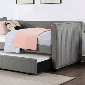DORAN Twin Daybed w/ Trundle, Gray