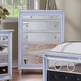 MAIREAD Chest w/ LED, Silver