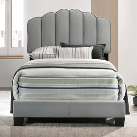 NERINA Twin Bed, Light Gray