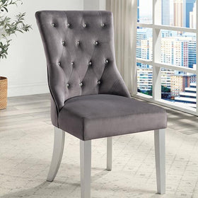 REGENSDORF Side Chair, Dark Gray (2/CTN)