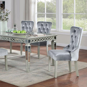 ADALIA Dining Table, Silver