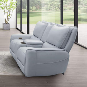 PHINEAS Power Loveseat, Pale Blue