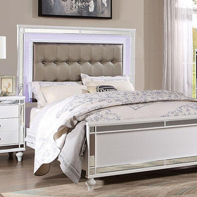 BRACHIUM Queen Bed, White
