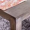 TAYLAH Weathered Gray/Beige 7 Pc. Dining Table Set
