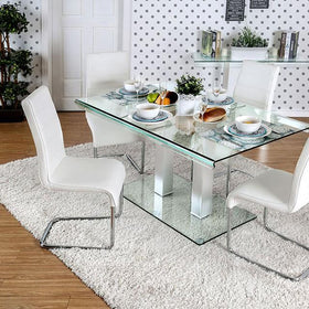Richfield I Silver/Chrome Dining Table
