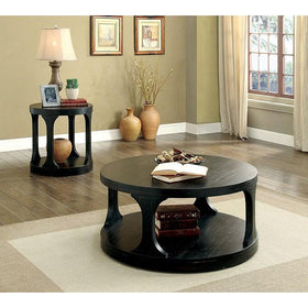Carrie Antique Black Coffee Table