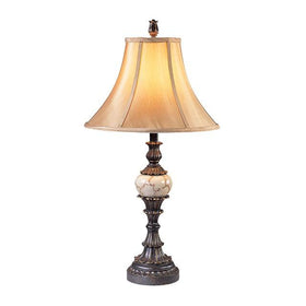 Rosalie Antique Black Table Lamp (2/CTN)