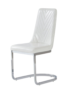 White Dining Chairs D1067DC-WH