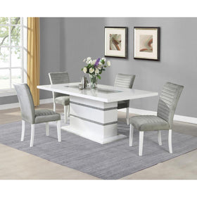 White High Gloss Dining Table