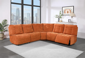 BUILD IT YOUR WAY U6066 RUST 3 POWER SECTIONAL