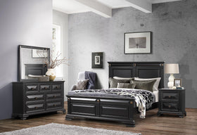 CARTER KING BED, DRESSER AND MIRROR