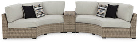 Calworth Outdoor Sectional with Ottoman