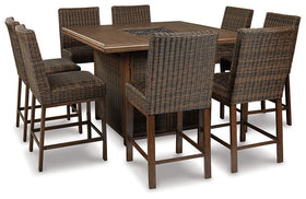 Paradise Trail Outdoor Bar Table Set