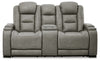 The Man-Den Power Reclining Loveseat with Console image